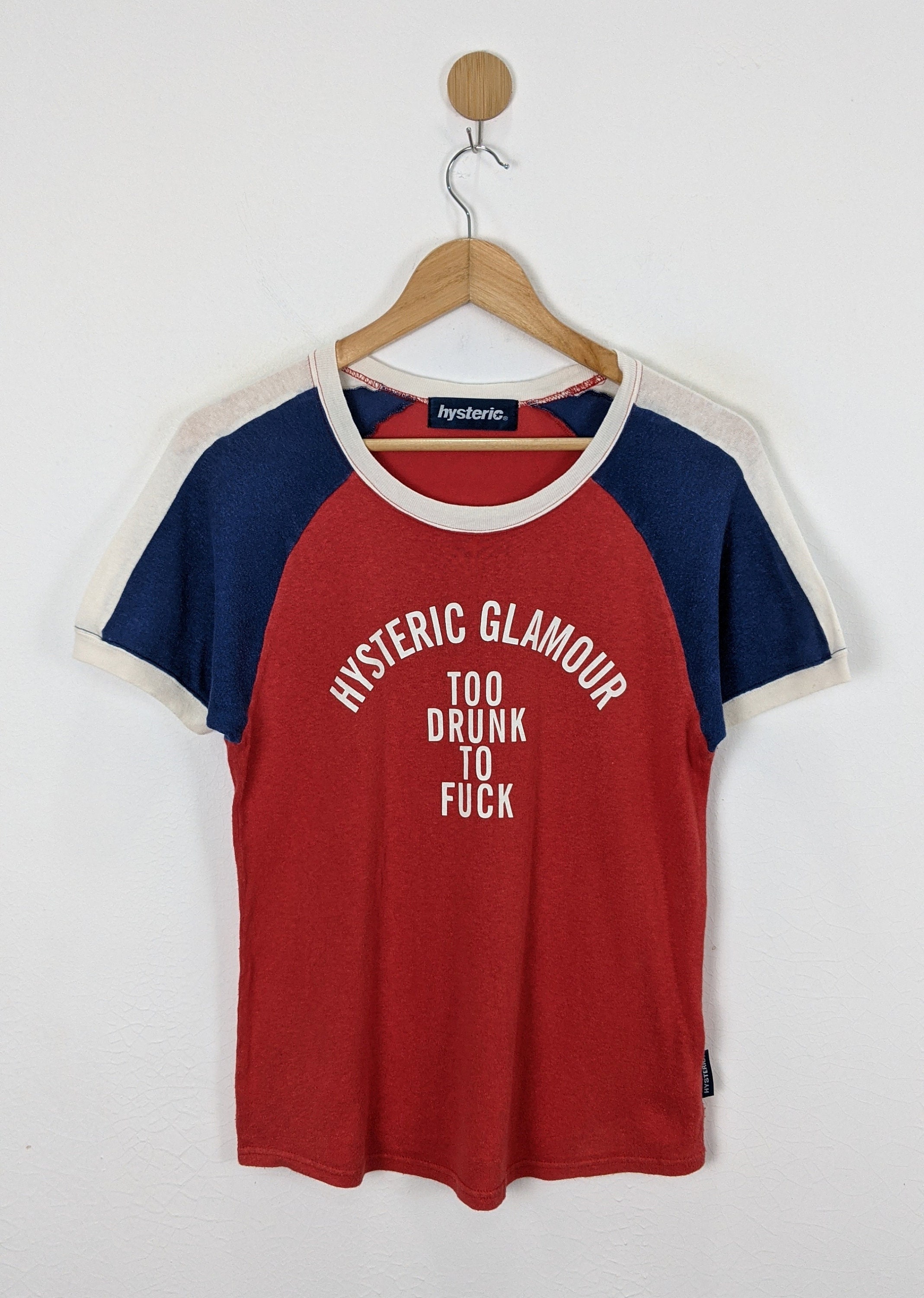 Hysteric Glamour Too Drunk Too Fuck Shirt Size S - Etsy