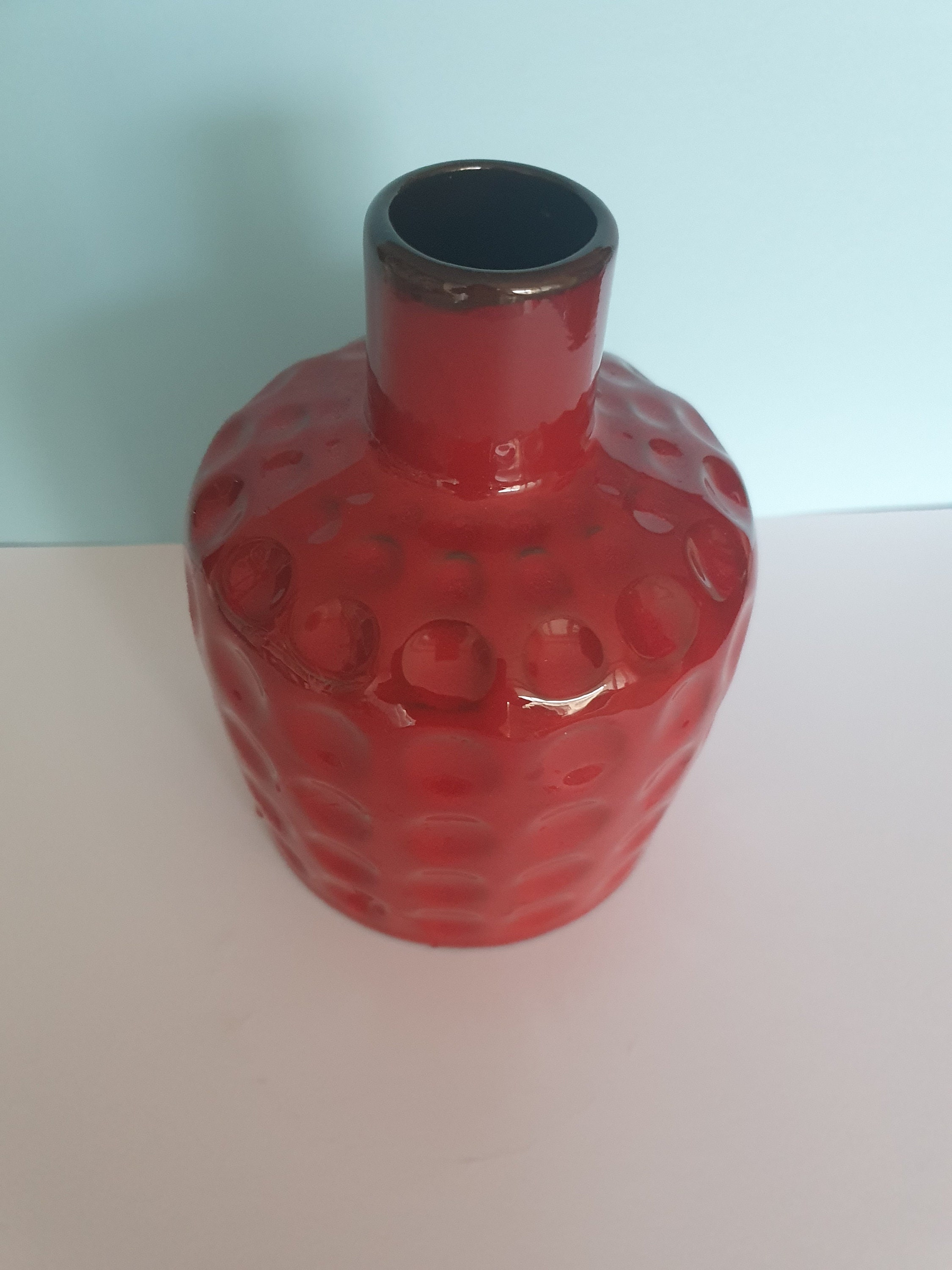 1970’s Melitta Ceracron Kopenhagen Red Melitta Coffee Pot - Melitta Kopenhagen Ceracron in