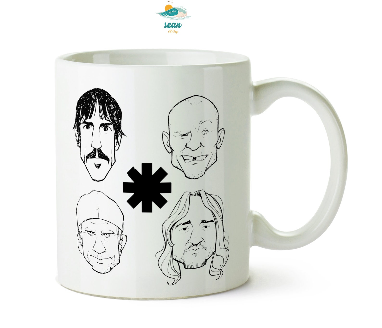 Red Hot Chili Peppers Mug Red Hot Chili Peppers Coffee Mug | Etsy