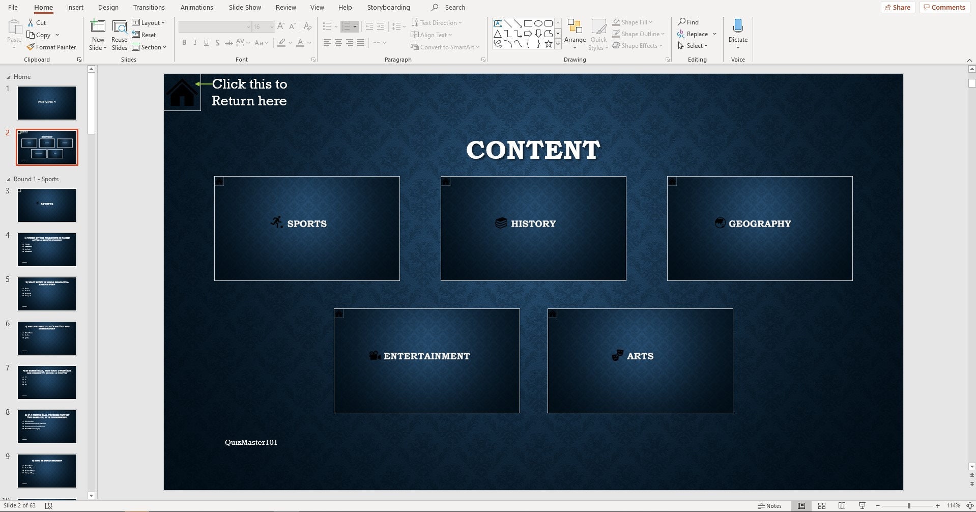 Premade Pub Quiz 4 Ready Made Powerpoint Quiz Ready to Play Trivia
