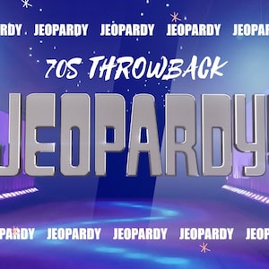 Ultimate &#39;70s Jeopardy PowerPoint Game - Test Your Knowledge of Music, Movies, TV, and More!