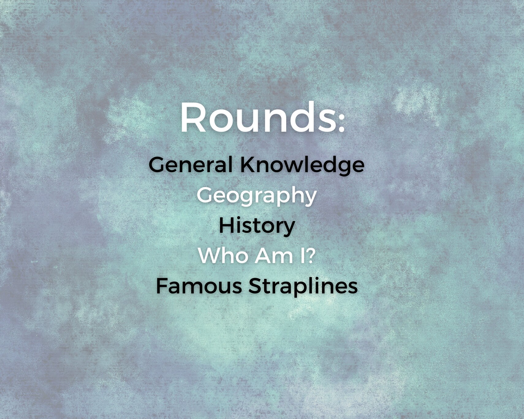 Premade Pub Quiz 3 Ready Made Powerpoint Quiz Ready to Etsy