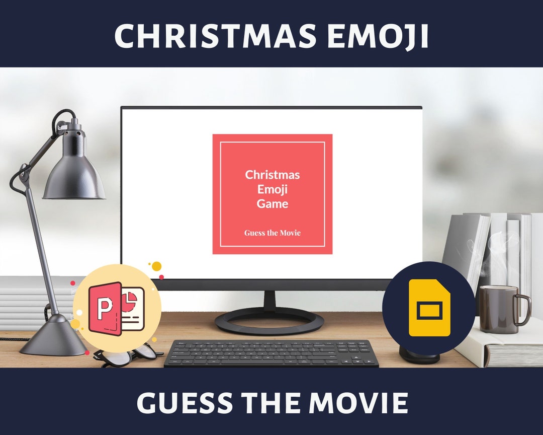 Christmas Emoji Game Powerpoint Game Family Friendly Etsy