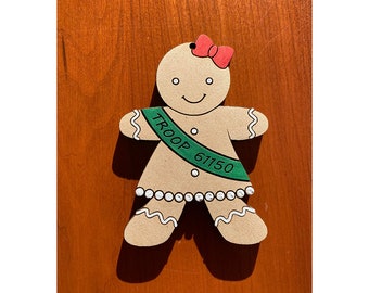 Gingerbread girl - 3 styles to choose from!