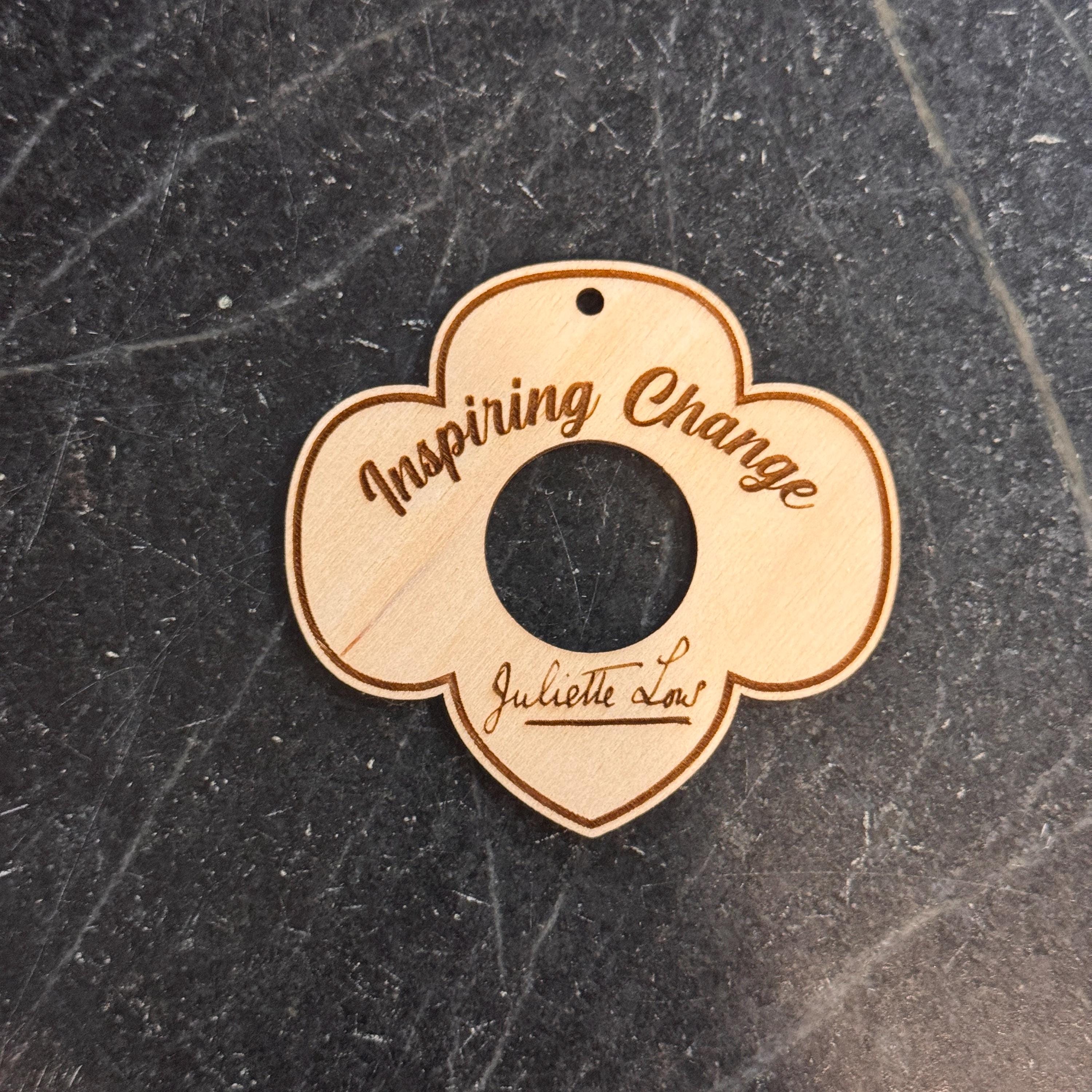 Juliette Gordon Low quarter ornament - NO QUARTER