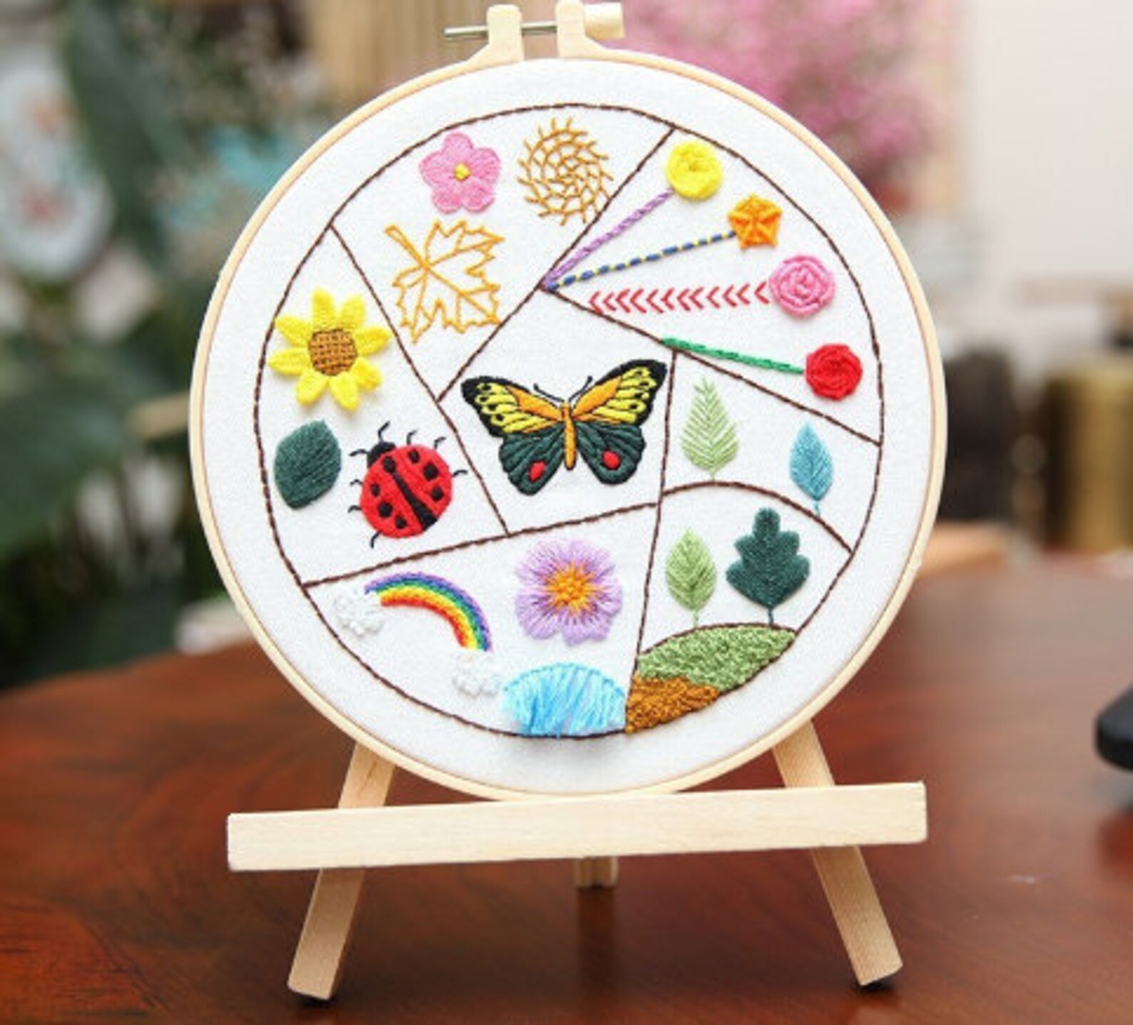 Embroiderd Sampler Embroidery Sampler - 3 Different Themes! Comes With Everything You Need ...