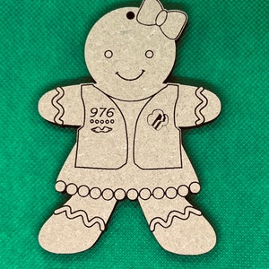 Gingerbread girl 3 styles to choose from image 3