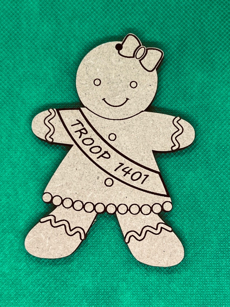 Gingerbread girl 3 styles to choose from image 5