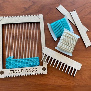 Learn to weave DIY personal LOOM