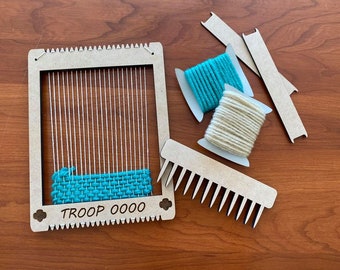 Learn to weave DIY personal LOOM