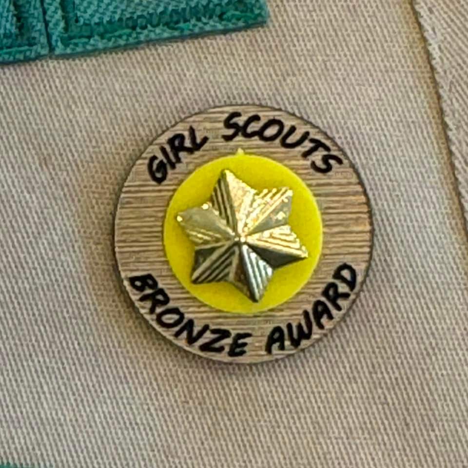 Girl Scouts High Award Discs - Choose from Gold, silver and bronze!