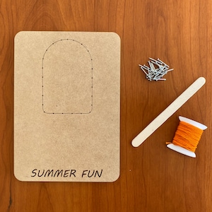 Popsicle String art Kit.