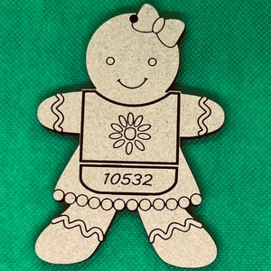 Gingerbread girl 3 styles to choose from image 4