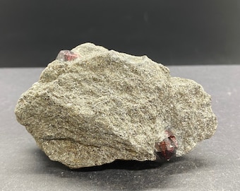 Almandine Garnets in Schist - Garnet Ledge, Stikine River, Wrangell, Alaska
