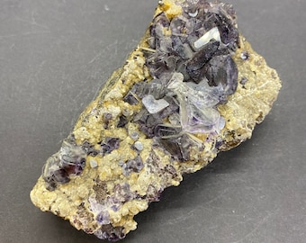 Fluorite w Muscovite Mica - Inner Mongolia, China