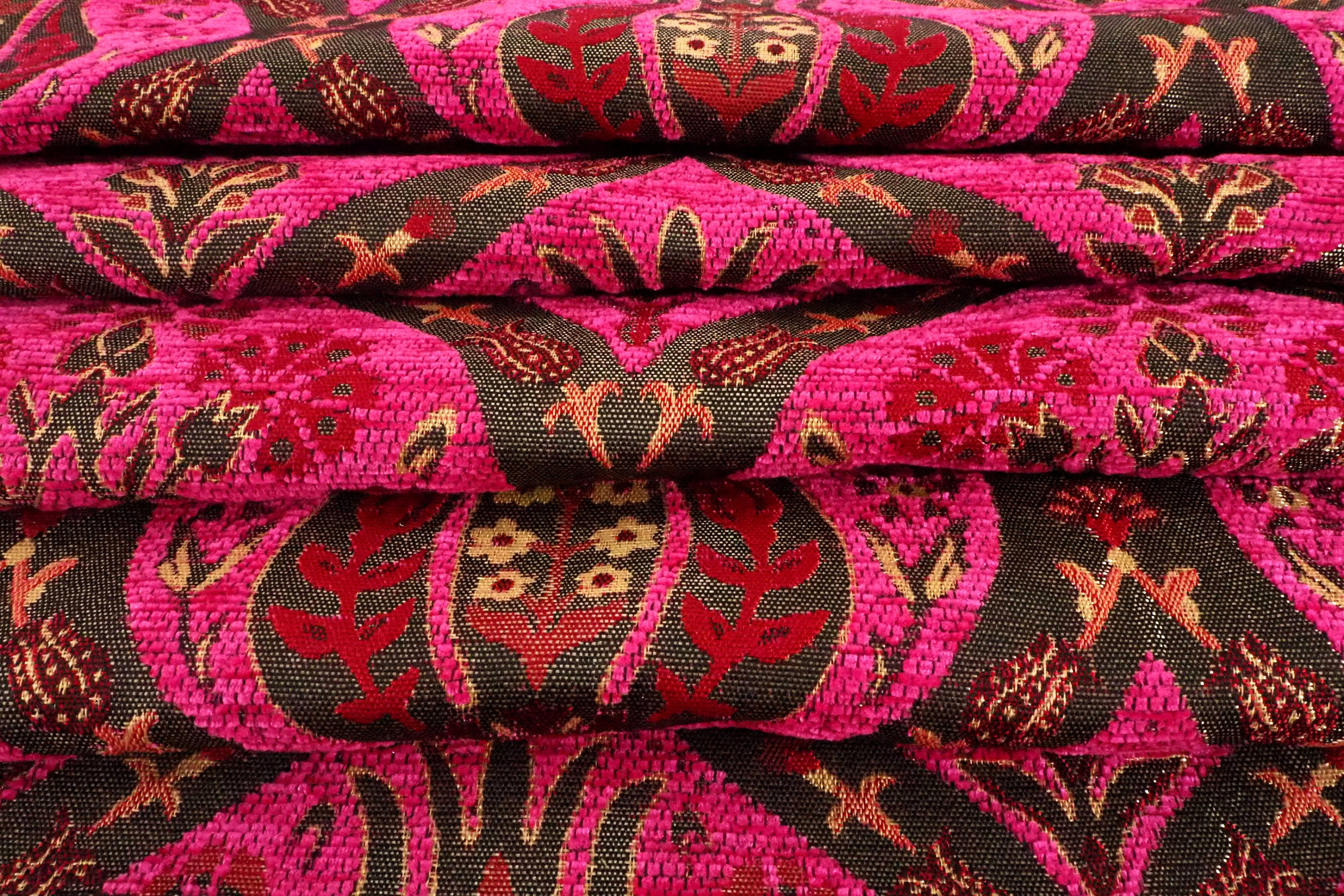 Upholstery Fabric Turkish Fabric by the Yards Turkish Pink Etsy