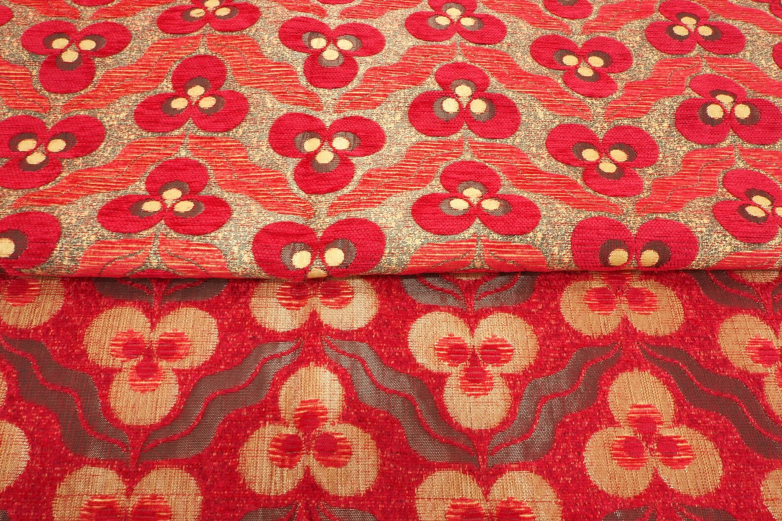 Upholstery Fabric Turkish Fabric by the Yards Turkish Red Etsy