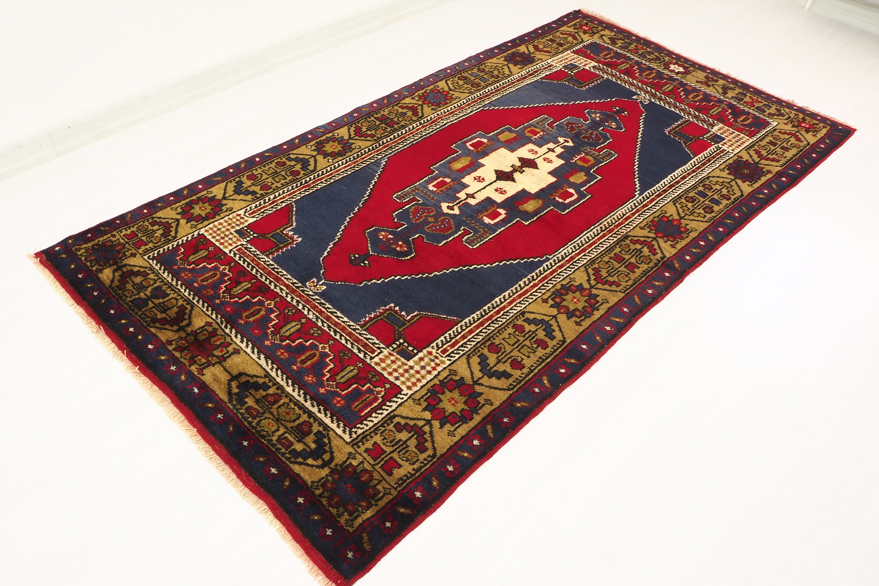 専用になりました　113×204 ViNTAGE TURKiSH RUG Vintage Turkish Rug 113x195cm 4x6ft - Etsy