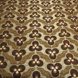 Upholstery Fabric, Turkish Fabric, Turkish Brown Tiger Eyes Pattern Fabric, Chenille Fabric By the Meter, Jacquard Fabric By the Yards