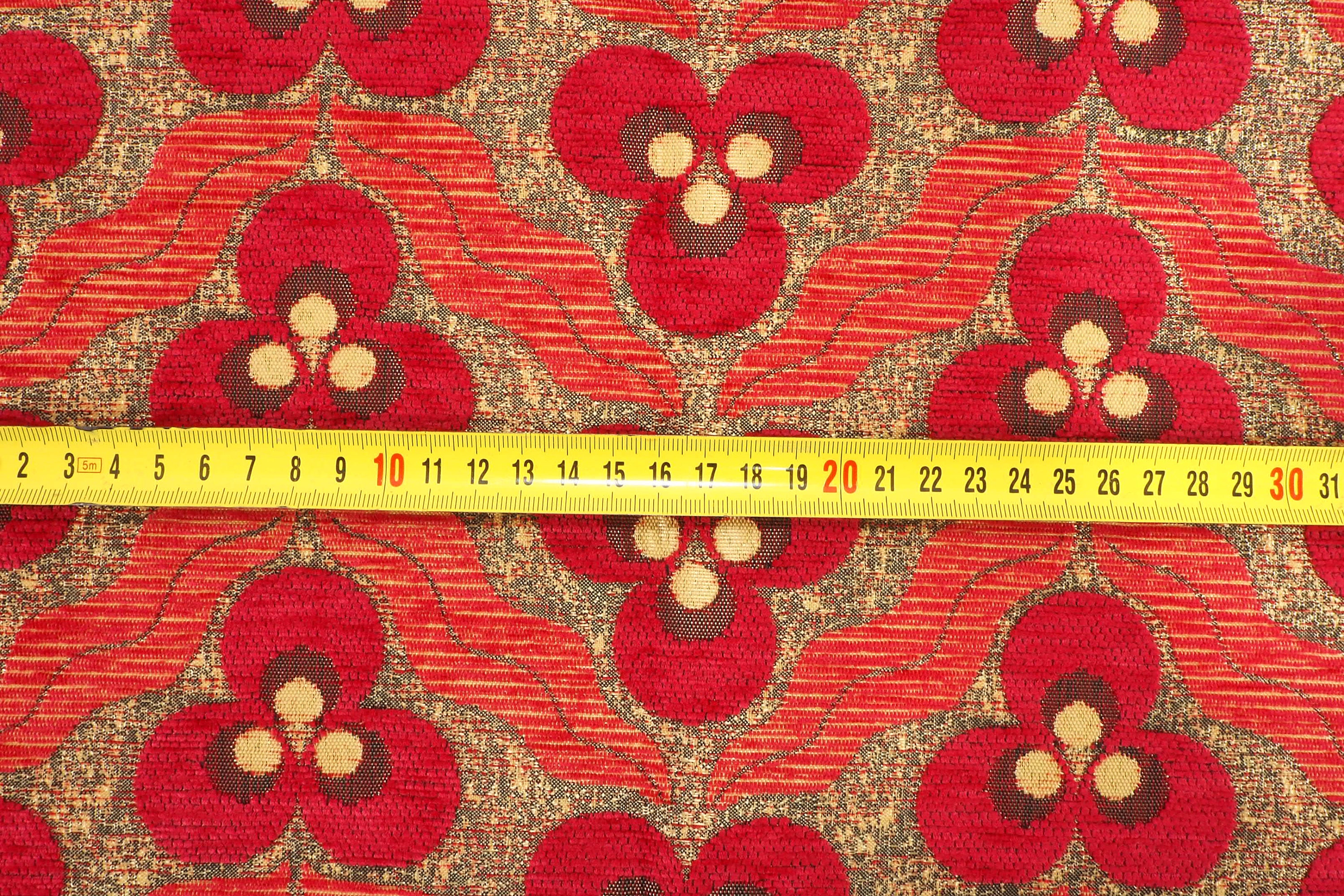 Upholstery Fabric Turkish Fabric by the Yards Turkish Red Etsy