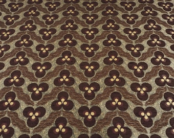 Upholstery Fabric, Turkish Fabric, Turkish Brown Tiger Eyes Pattern Fabric, Chenille Fabric By the Meter, Jacquard Fabric By the Yards