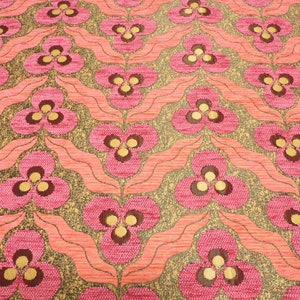Upholstery Fabric,Turkish Fabric By the Yards, Turkish Pale Pink Tiger Eyes Pattern Fabric,Chenille Fabric,Bohemian Fabric,Jacquard Fabric