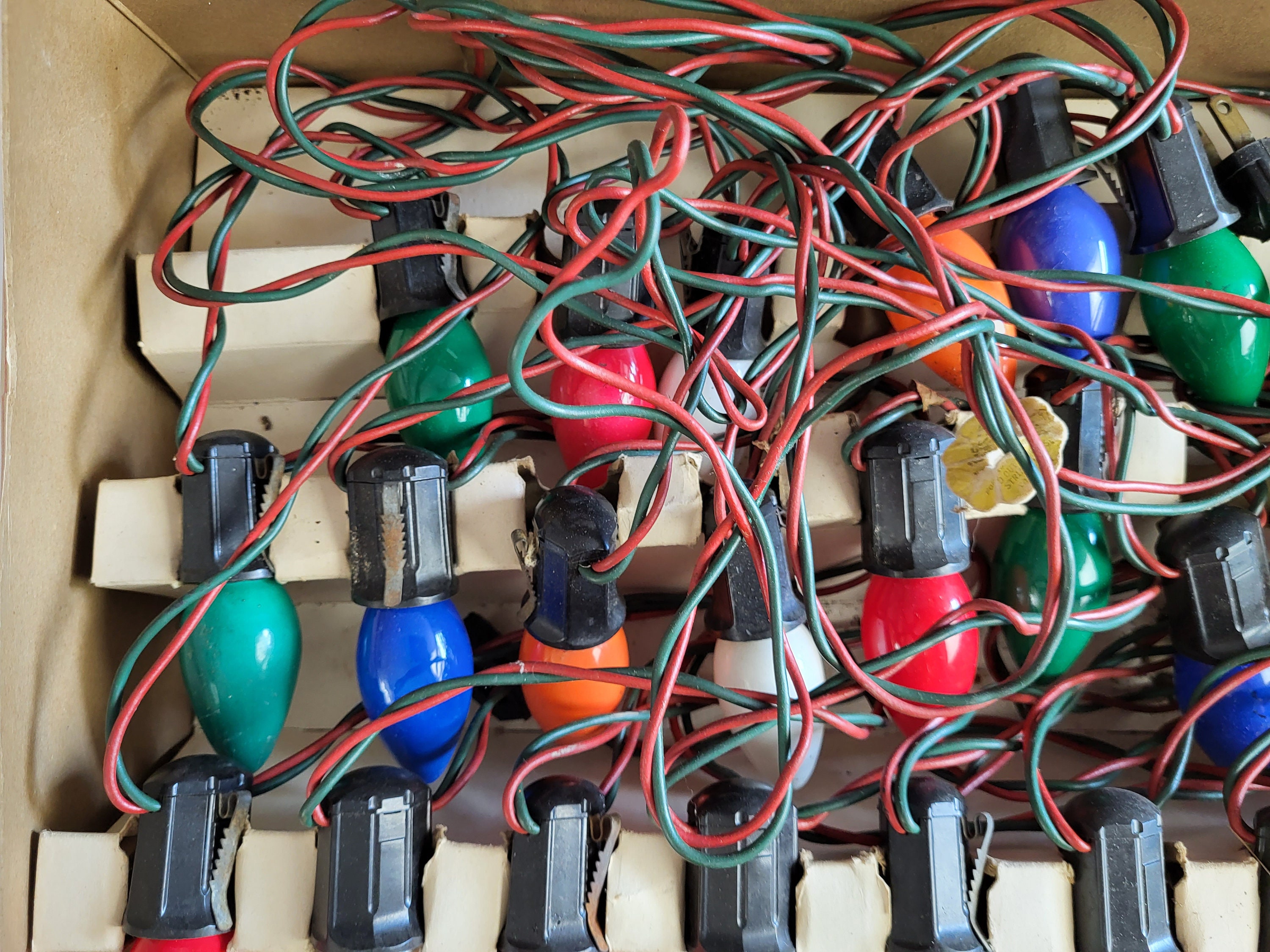 Paramount Christmas Lights Hanging XMAS Home Decor Antique Decoration