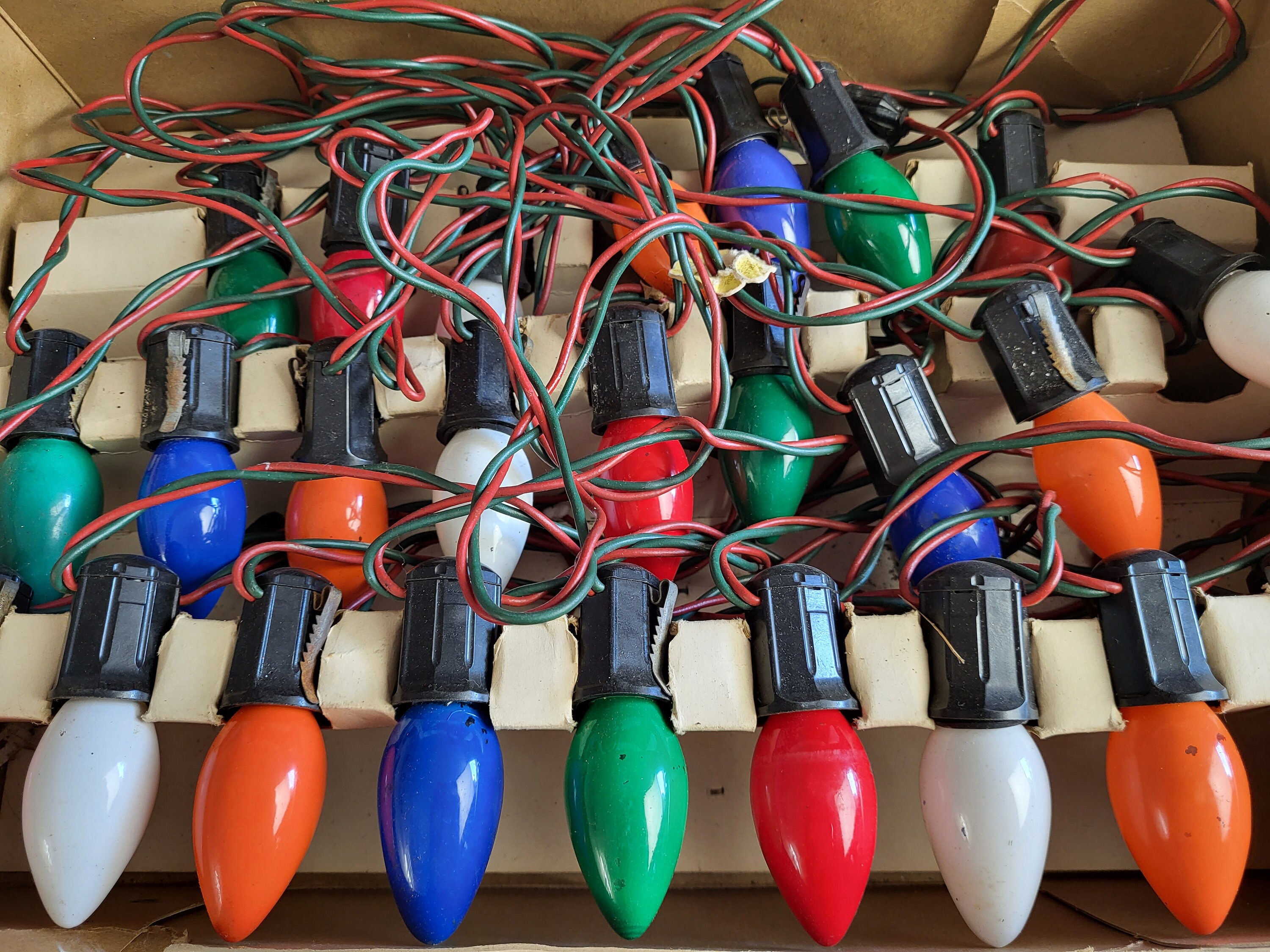 Paramount Christmas Lights Hanging XMAS Home Decor Antique Decoration