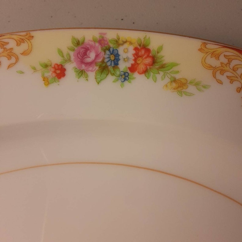 Vintage 1940s Noritake China Serving Platter. Imperial Pattern Etsy