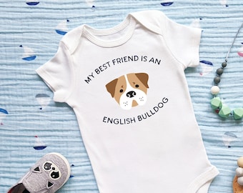 english bulldog onesie