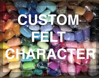 Felt Character | Etsy