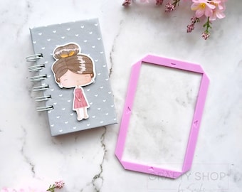 Cover Template Buchbinde-Cover machen Schablone für Notebooks Agendas Alben buchbinden und scrapbooking Leckerli und Fotoalbum Cover-Tool