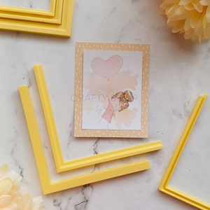Hulpmiddel voor het uitlijnen van grote marges Hoekhulpmiddel voor het uitlijnen van vierkanten voor het maken van kaarten en boekbinden, decoraties voor papercraft en scrapbooking