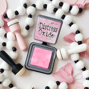 Distress Ink Pad Enkele standaard met antislipsteun, compacte organizer voor distressinkt en deksel ruimtebesparend knutselaccessoire