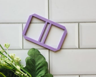 3D Printed Mini Sticky Note Bookbinding Template, DIY Craft Tool
