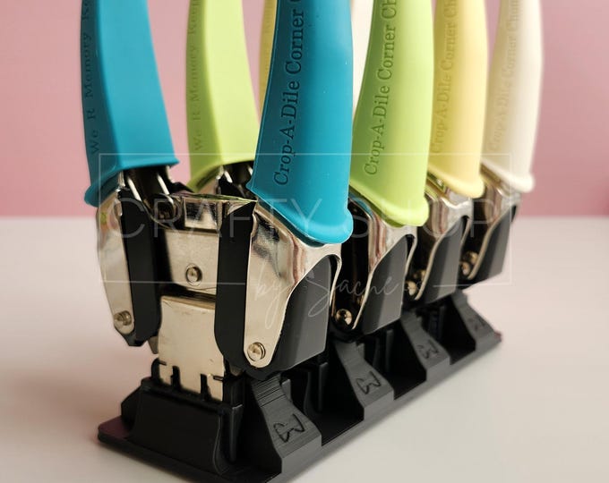 Crop-A-Dile Corner Chomper Punch Organizer, Craft Room Storage