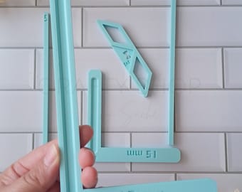 Set of personalizable tools for book binding and cover making miter tool album notebook binding card making scrapbooking bookbinding tools