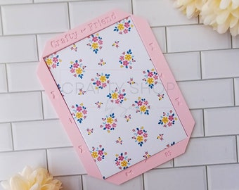 A5 Notebook Cover Vorlage zum Buchbinden A5 Größe Papier Album Cover Vorlage Buchbindevorlage A5 Scrapbooking Tool für A5 Album Maker