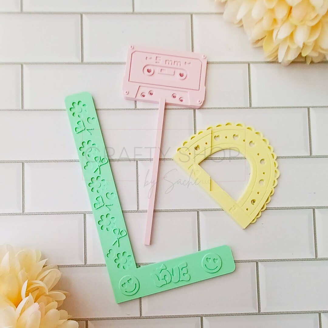 Etsy Thematic Binding Tools / Retro Love / Bookbinding Template / Love ...