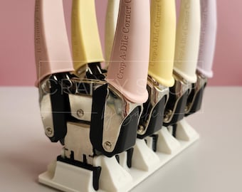 Standing Rack for Four Corner Chomper Punch crop a dile tools, desk organizer upright holder for a tidy area and craft room