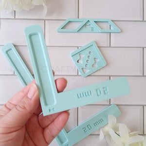 Book binding tools set for bookbinding and scrapbooking 3d printed squares for notebooks, albums, calendars, invitation, diy binding