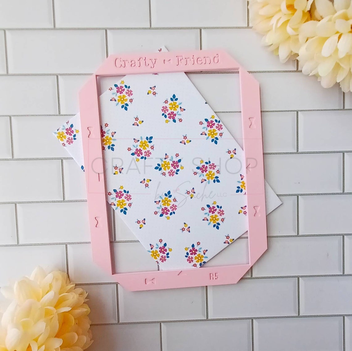 A5 Notebook Cover Template, Bookbinding & Scrapbooking Tool - Etsy