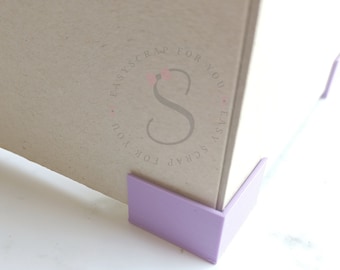 Cartonnage Corner Tool Set: 3D Printed Chipboard Box Making