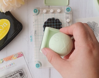 Square Felt Stamping Press Tool: Even Pressure for Crafts
