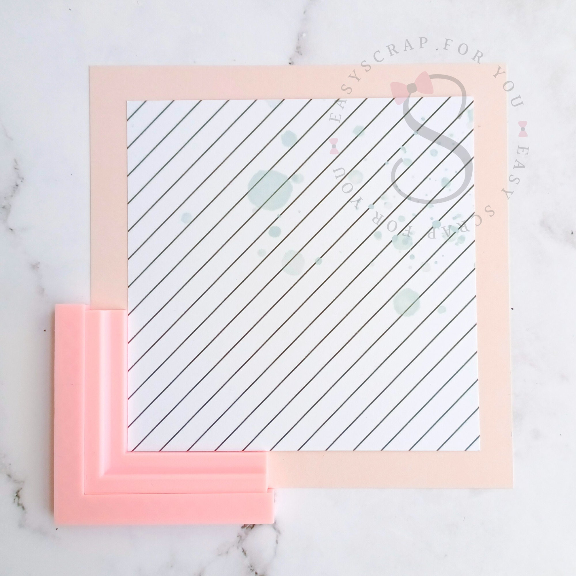 Margin Alignment Guide Tool for Alignment of Cards Covers and ...