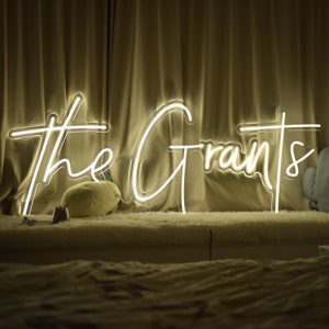 Custom wedding neon sign, Wedding wall decor, Couple names neon sign, Personalized wedding gifts, Home decor