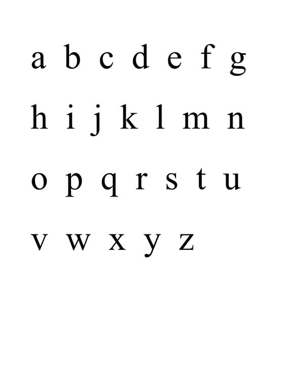 Alphabet learning