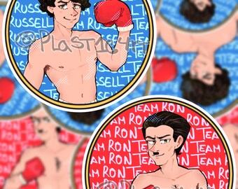 Team Russell/Team Ron Sparks || Holographic Sticker