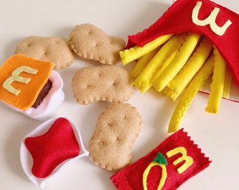 mcdonalds pretend play food