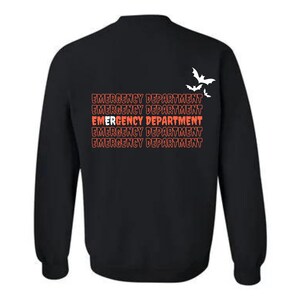 HALLOWEEN Akutmottagningströja